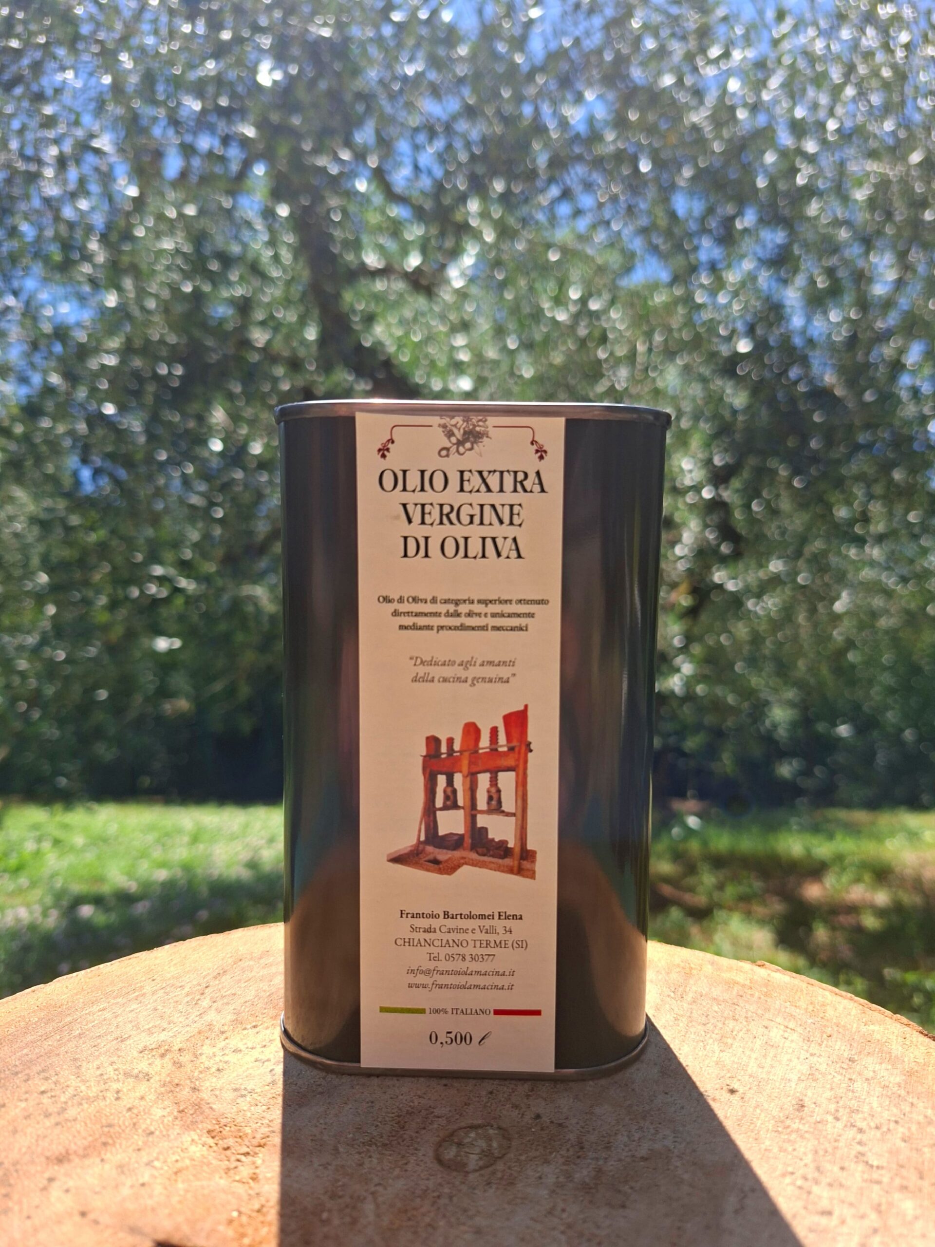 Lattina 0.5 - Olio Nuovo Blend 2025  Lt Extravergine d'Oliva