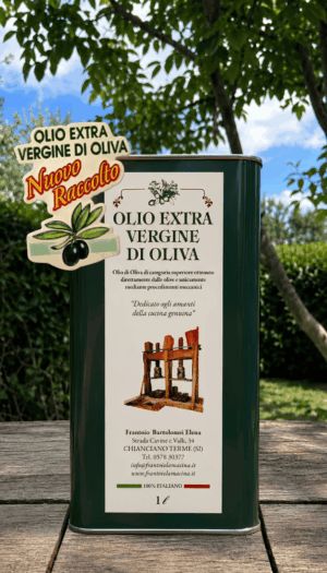 Lattina 1 Lt - Olio NUOVO 2026 Extravergine d'Oliva